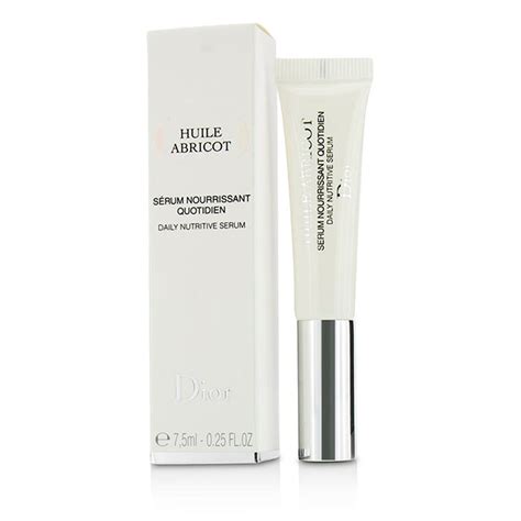 dior huile abricot daily nutritive serum